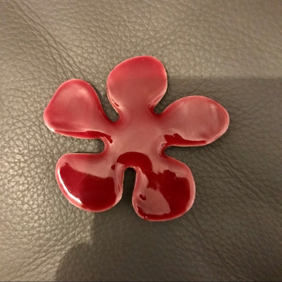 EUC Pilgrim abstract flower brooch๐บ๐บ๐บ